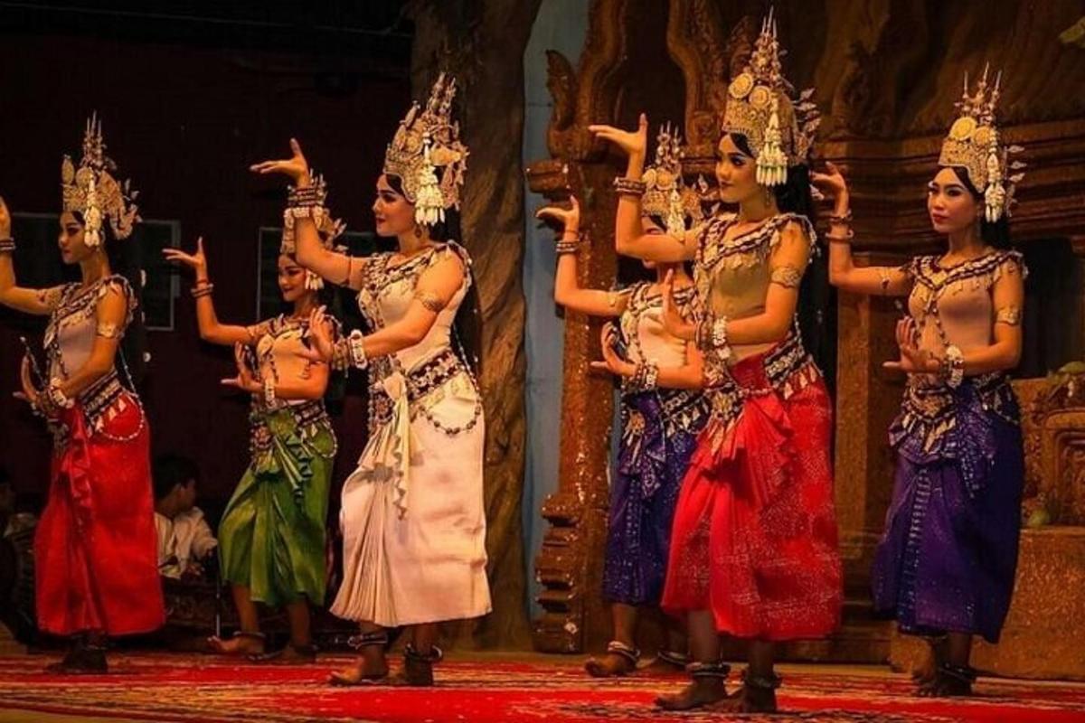 a group of women dancing on a stage