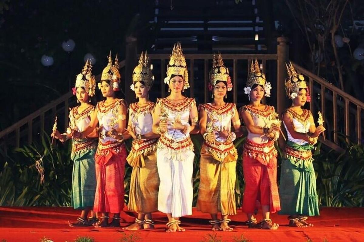 a group of women standing on a stage