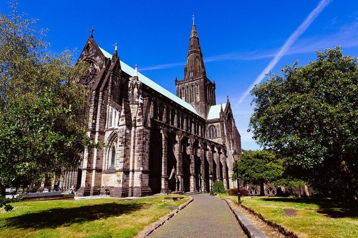 a large church with a steeple on top of it