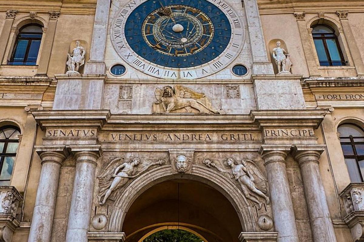 a building with a clock on the front of it