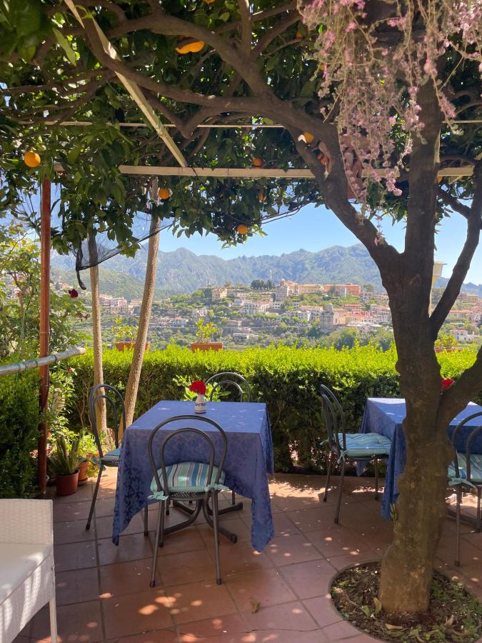 Vista generica sulle montagne o vista sulle montagne dall'interno del bed & breakfast