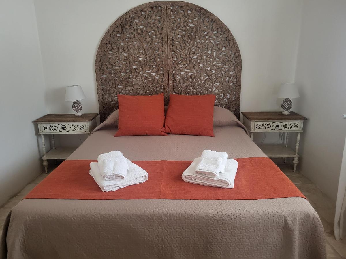 Letto o letti in una camera di Le Pajare B&b