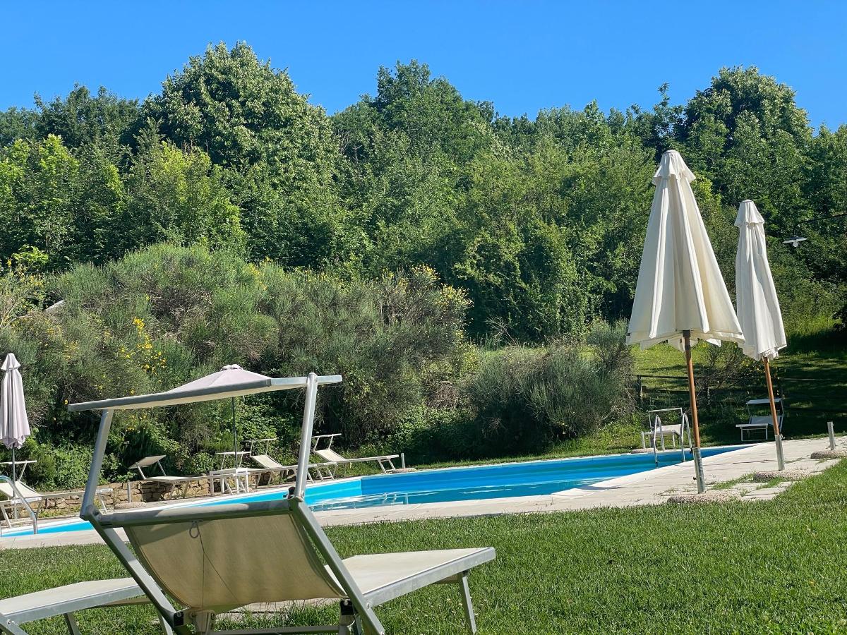 Piscina di GH Borgo Pulciano Agriturismo o nelle vicinanze