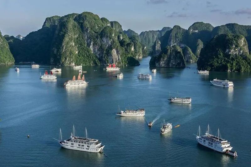 Featured tour with 14 reviews: Full-Day Halong Bay Cruise with Limousine Pickup