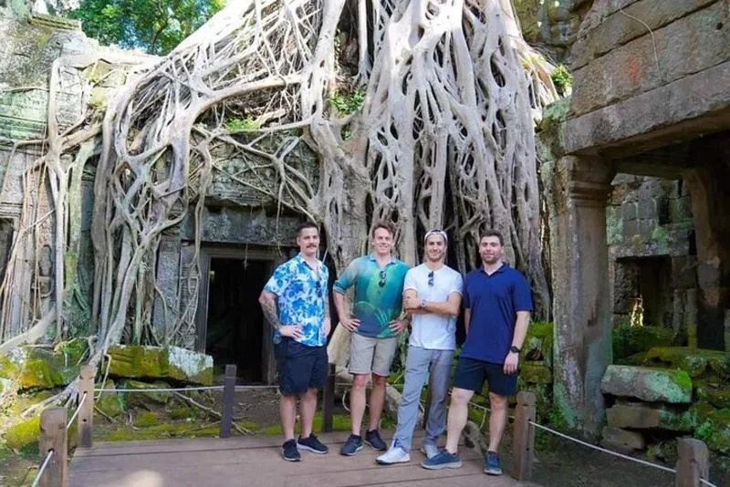 Featured tour with 9 reviews: Half Day Tour- Angkor Wat, Ta Promh, Bayon Temple