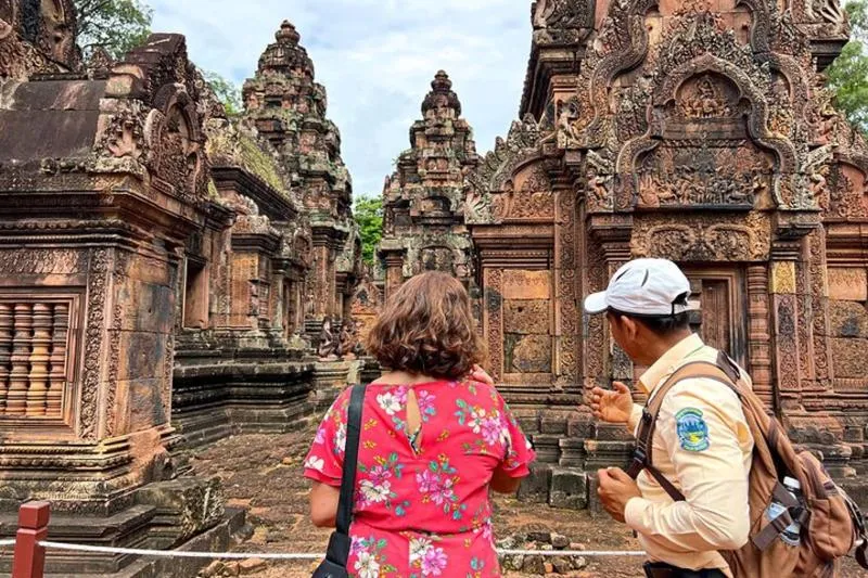 Full Day Banteay Srei Beng Mealea and Koh Ker Small Group Tour