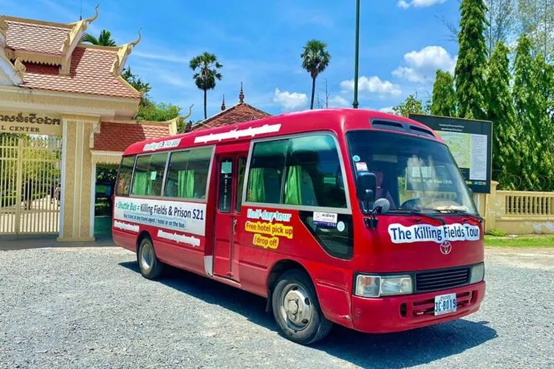Average tour price for Killing Fields from Phnom Penh around 36 USD Average tour price for Killing Fields from Phnom Penh around 36 USD