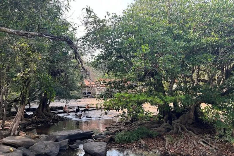Vientiane Day Trip By Bike To Tad Moon Waterfall