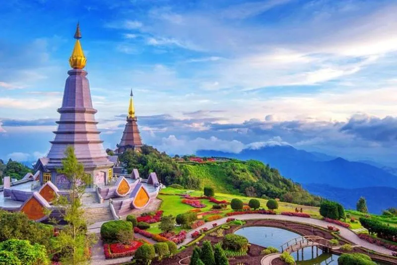 Doi Inthanon, Waterfall+Royal Project from Chiang Mai with Lunch
