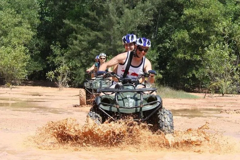 ATV Bike 1 hr + Zipline Adventure 32 platforms