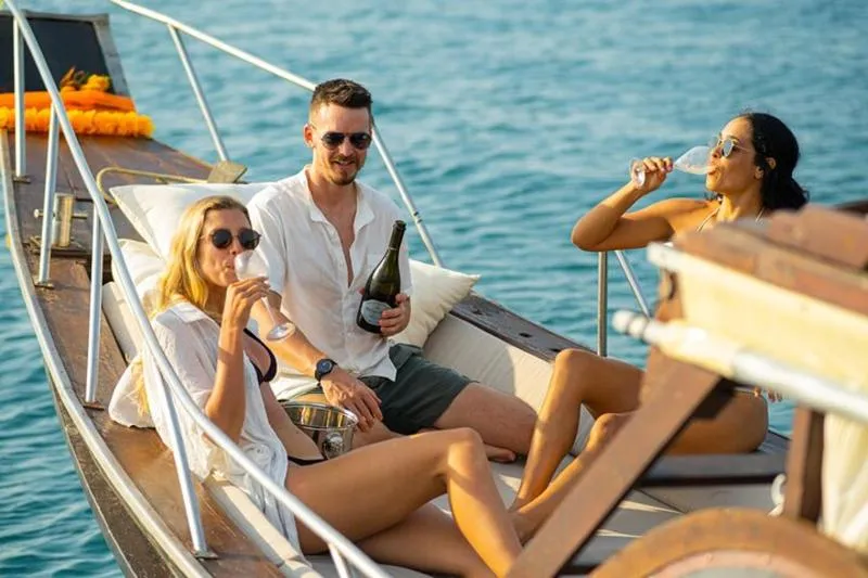 Featured tour with 15 reviews: Private Pig Island & Koh Taen Luxury Longtail Tour