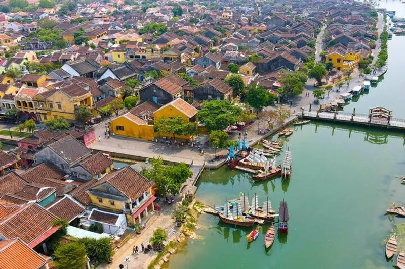 Featured tour with 4 reviews: Marble Mountains and Hoi An Group Tour