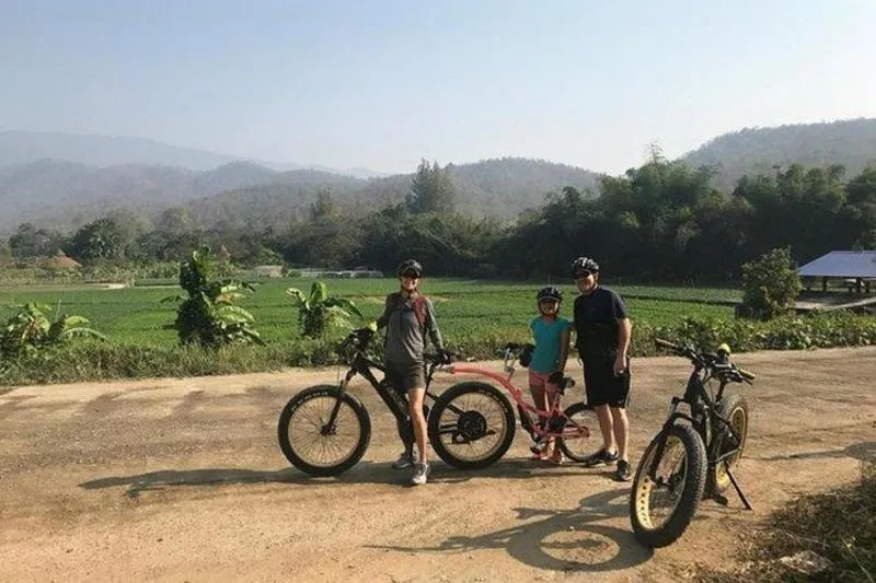 Featured tour with 30 reviews: Half-day E-bike Nam Phrae (hilly, fully paved roads, GUIDED)