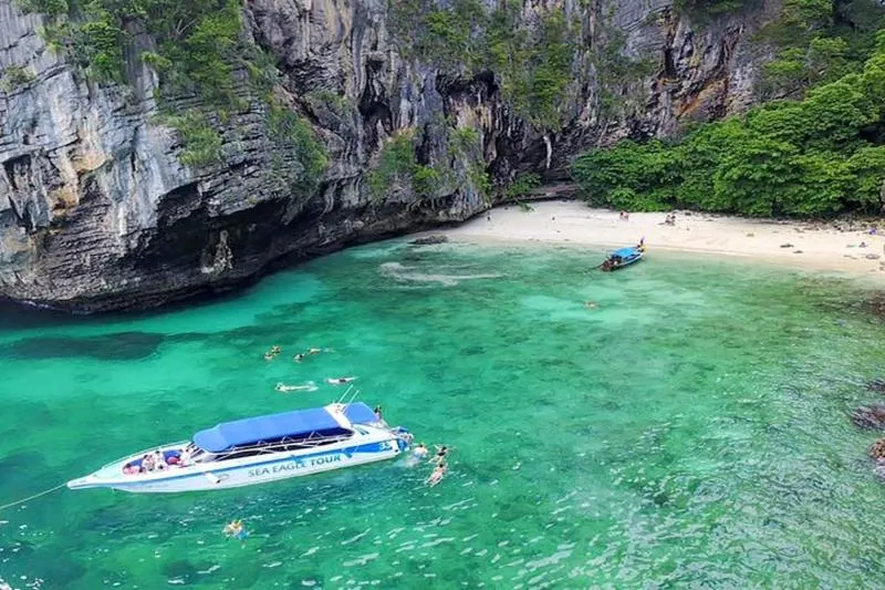 1 Day Trip: Phi Phi Island Speed Boat Adventure from Krabi