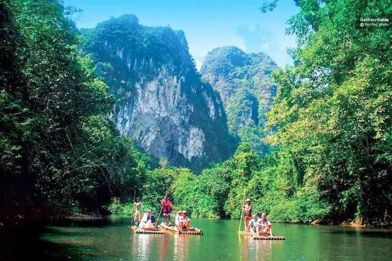 Featured tour with 22 reviews: Khao Sok: Full Day Bamboo Rafting Tour from Khao Lak