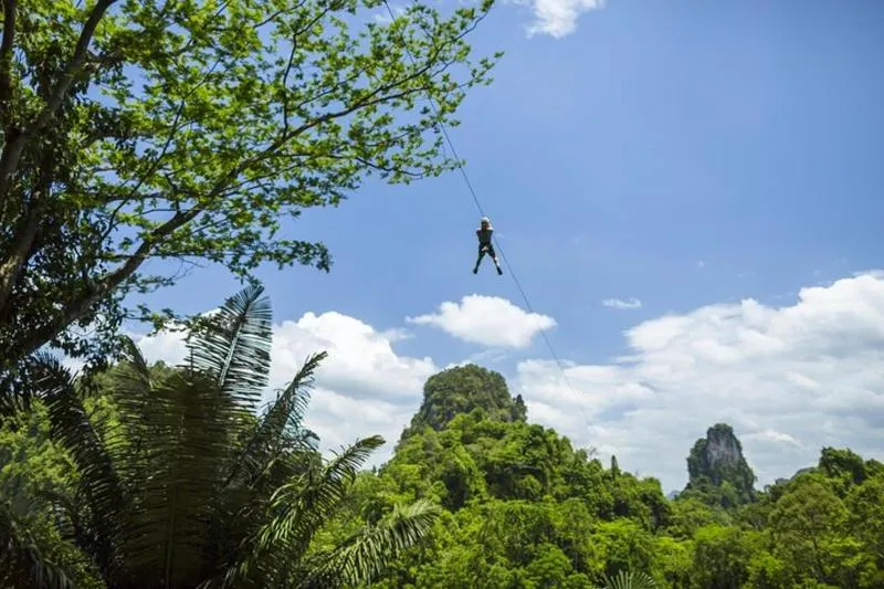 ZONE A PACKAGE Zipline Adventure by Booking from 1,591 THB