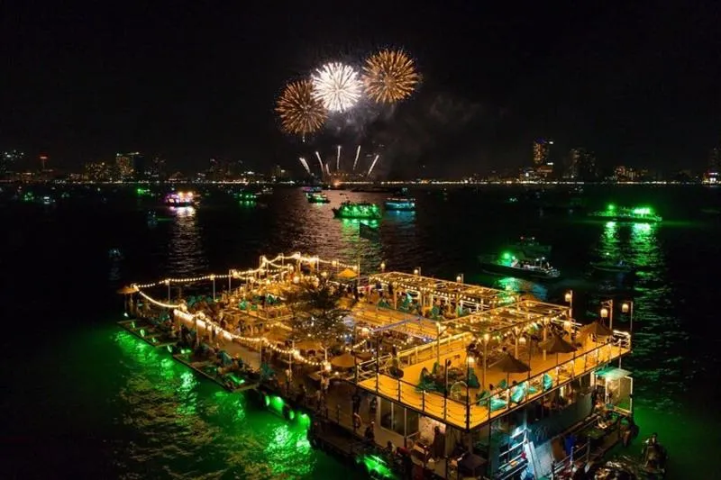 Exclusive Squid Fishing on Chic Floating Café from Pattaya by Booking from 663 THB