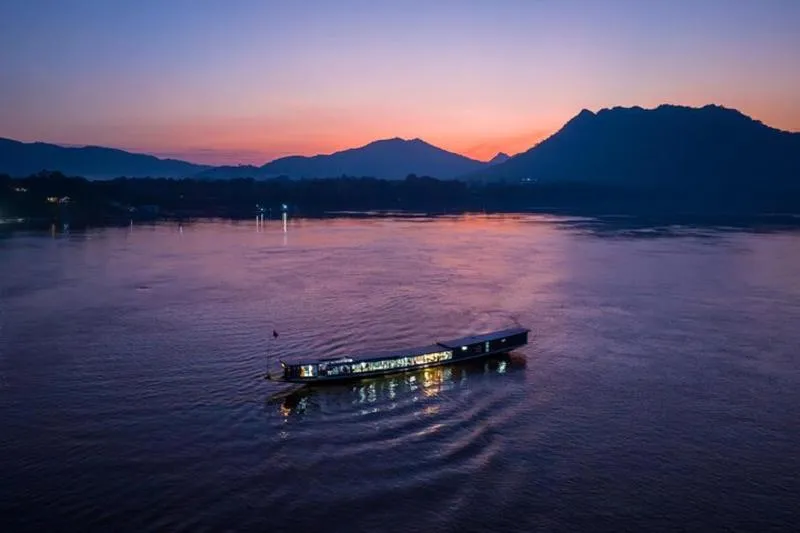 Featured tour with 3 reviews: Unwind with a Sunset Cruise on the Mekong River
