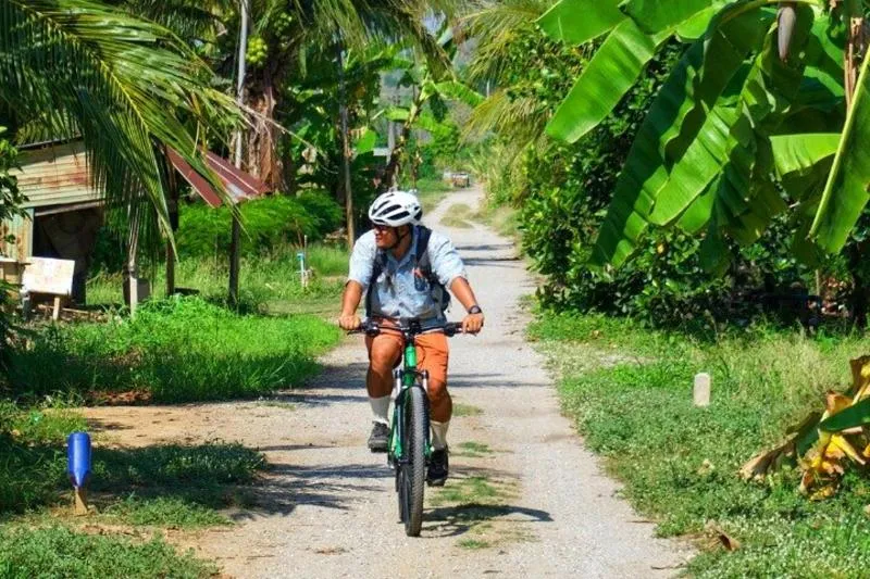 Half Day Kanchanaburi Bike Tour with History and Local Life