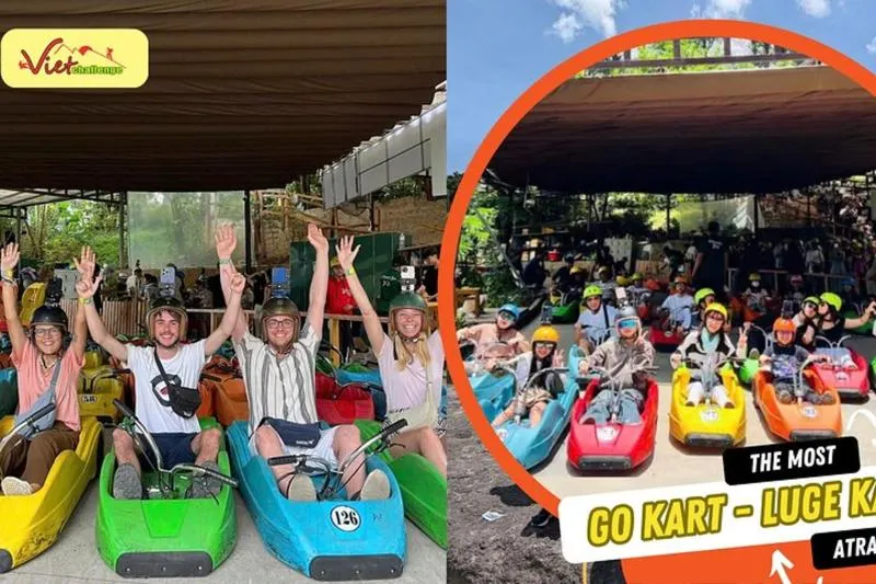 Featured tour with 10 reviews: Dalat Full-Day Tour: Alpine Coaster, Rainbow Slide & Luge Kart