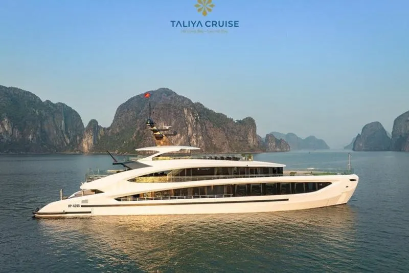 1 Day Trip: TALIYA CRUISE The Most Luxurious Day Tour in Ha Long & Lan Ha Bay