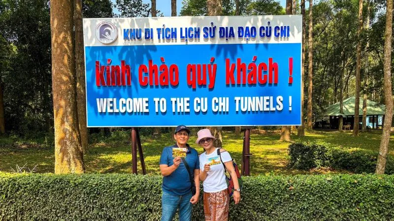 1 Day Trip: Cu Chi Tunnels Half-day Tour